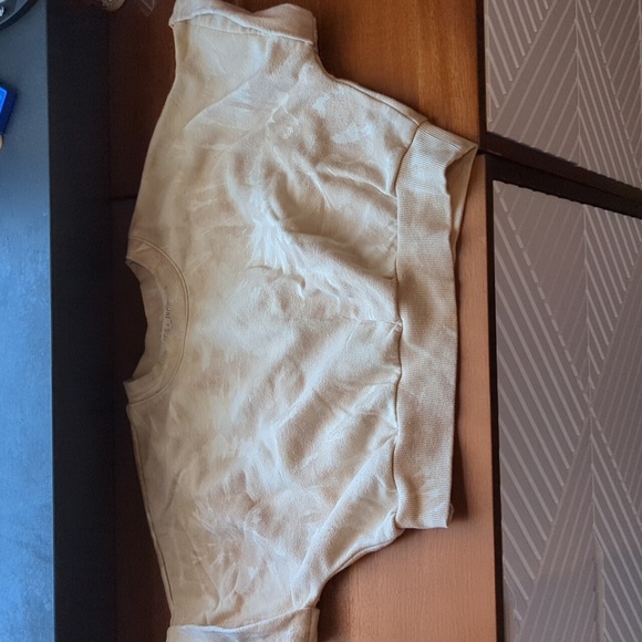 Tie dye crop and shorts matching sweat set - Picture 4 of 6